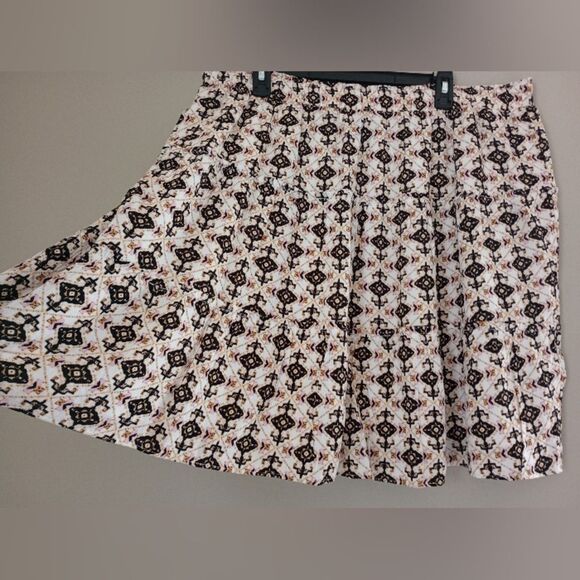 Loft Tiered Skirt Gauzy Flowy Lined Size XLT - Picture 3 of 9